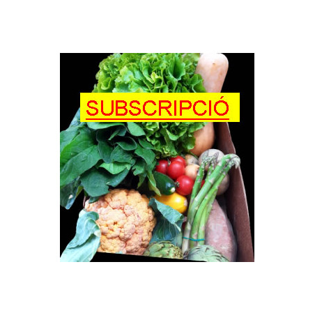 CISTELLA VERDURA. SUBSCRIPCIÓ